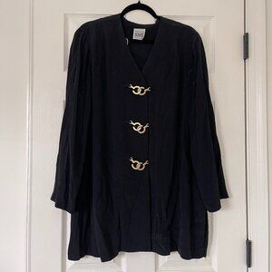 vintage shirt with gold details (plus size)